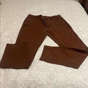 Bonobos Mens Chinos Pants Brown Size 31 X 32